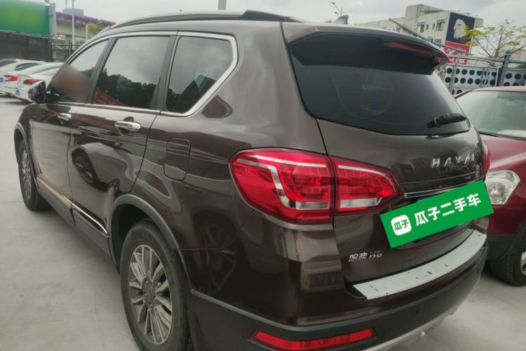 Used Haval H6 2017 Red-Label Sport Edition 1.5T Automatic Two-Wheel Drive Luxury Model Rear Left 45 Deg