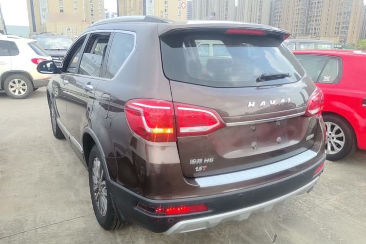 Used Haval H6 2017 Red-Label Sport Edition 1.5T Automatic Two-Wheel Drive Luxury Model Rear Left 45 Deg