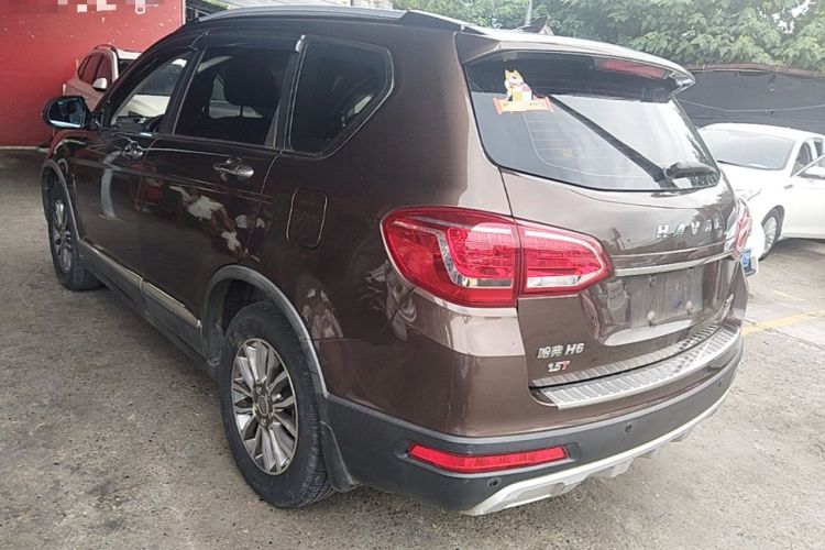 Used Haval H6 2017 Red-Label Sport Edition 1.5T Automatic Two-Wheel Drive Luxury Model Rear Left 45 Deg