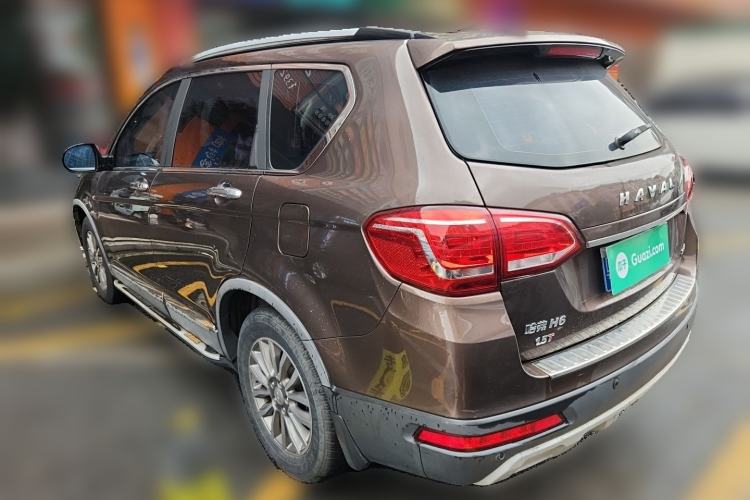 Used Haval H6 2017 Red-Label Sport Edition 1.5T Automatic Two-Wheel Drive Luxury Model Rear Left 45 Deg