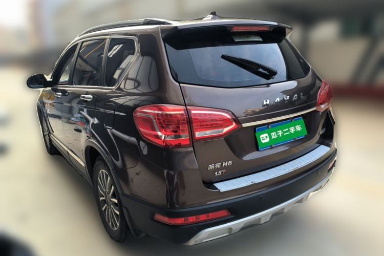 Used Haval H6 2017 Red-Label Sport Edition 1.5T Automatic Two-Wheel Drive Luxury Model Rear Left 45 Deg