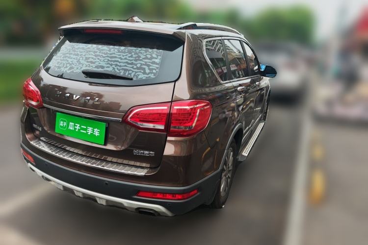 Used Haval H6 2017 Red-Label Sport Edition 1.5T Automatic Two-Wheel Drive Luxury Model Rear Right 45 Deg