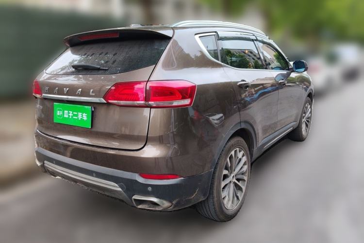 Used Haval H6 2017 Blue Label 1.5T Automatic Two-Wheel Drive ZhiShang Model Rear Right 45 Deg