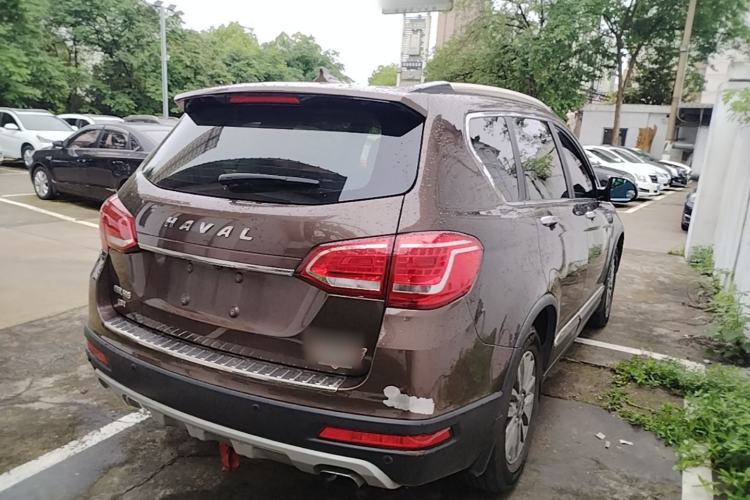 Used Haval H6 2017 Red-Label Sport Edition 1.5T Automatic Two-Wheel Drive Luxury Model Rear Right 45 Deg