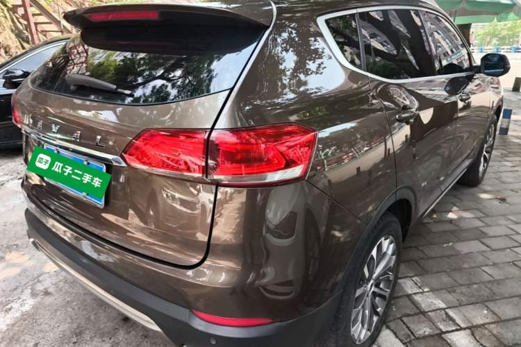 Used Haval H6 2017 Blue Label 1.5T Automatic Two-Wheel Drive ZhiShang Model Rear Right 45 Deg