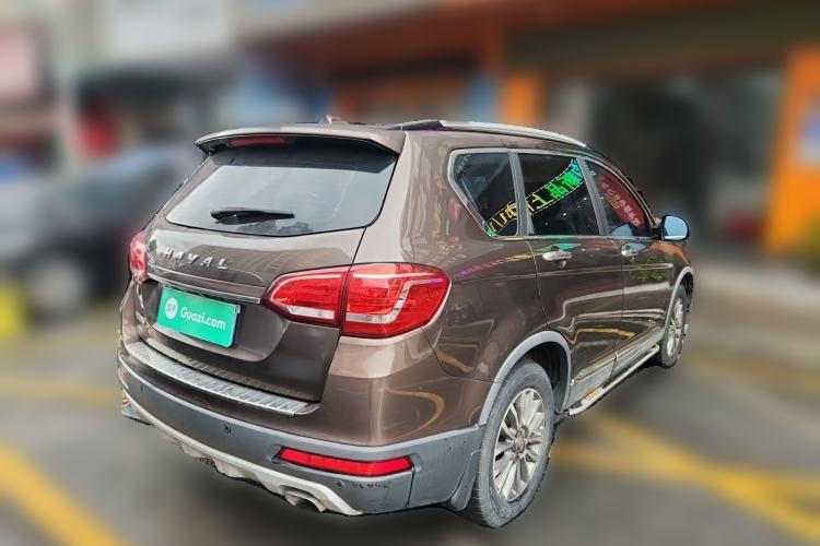 Used Haval H6 2017 Red-Label Sport Edition 1.5T Automatic Two-Wheel Drive Luxury Model Rear Right 45 Deg