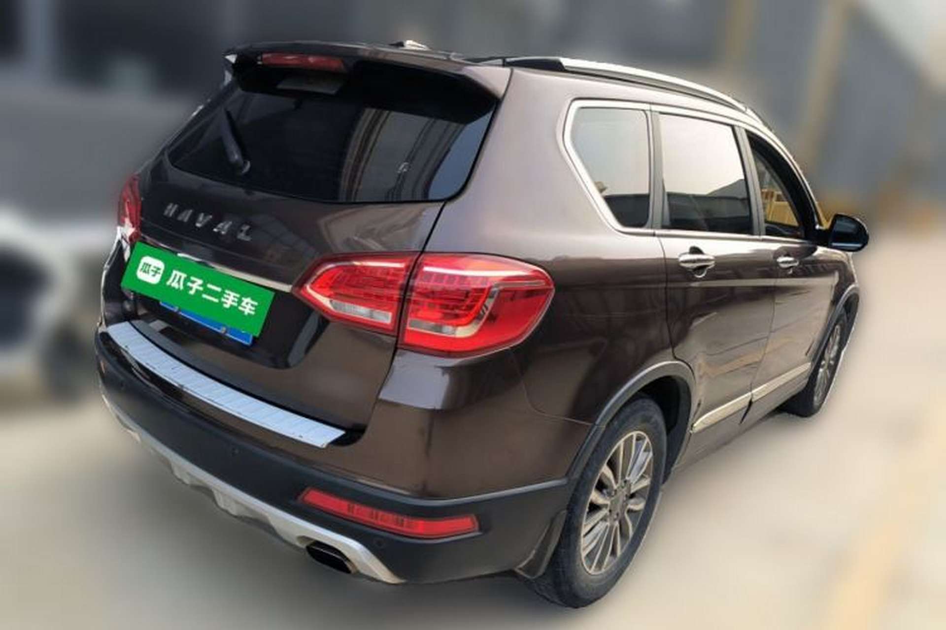 Used Haval H6 2017 Red-Label Sport Edition 1.5T Automatic Two-Wheel Drive Luxury Model Rear Right 45 Deg