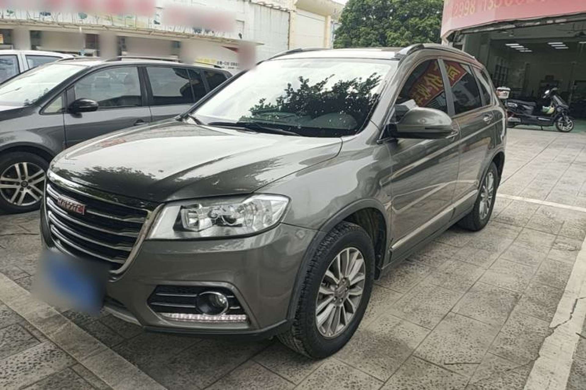 Used Haval H6 2017 Red-Label Sport Edition 1.5T Automatic Two-Wheel Drive Luxury Model Front Left 45 Deg