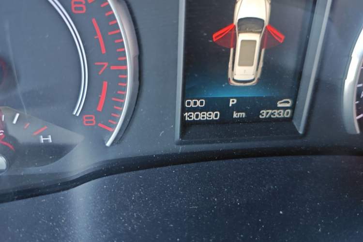 Used Haval H6 2017 Blue Label 2.0T Automatic Two-Wheel Drive Smart Edition Odometer Close Up