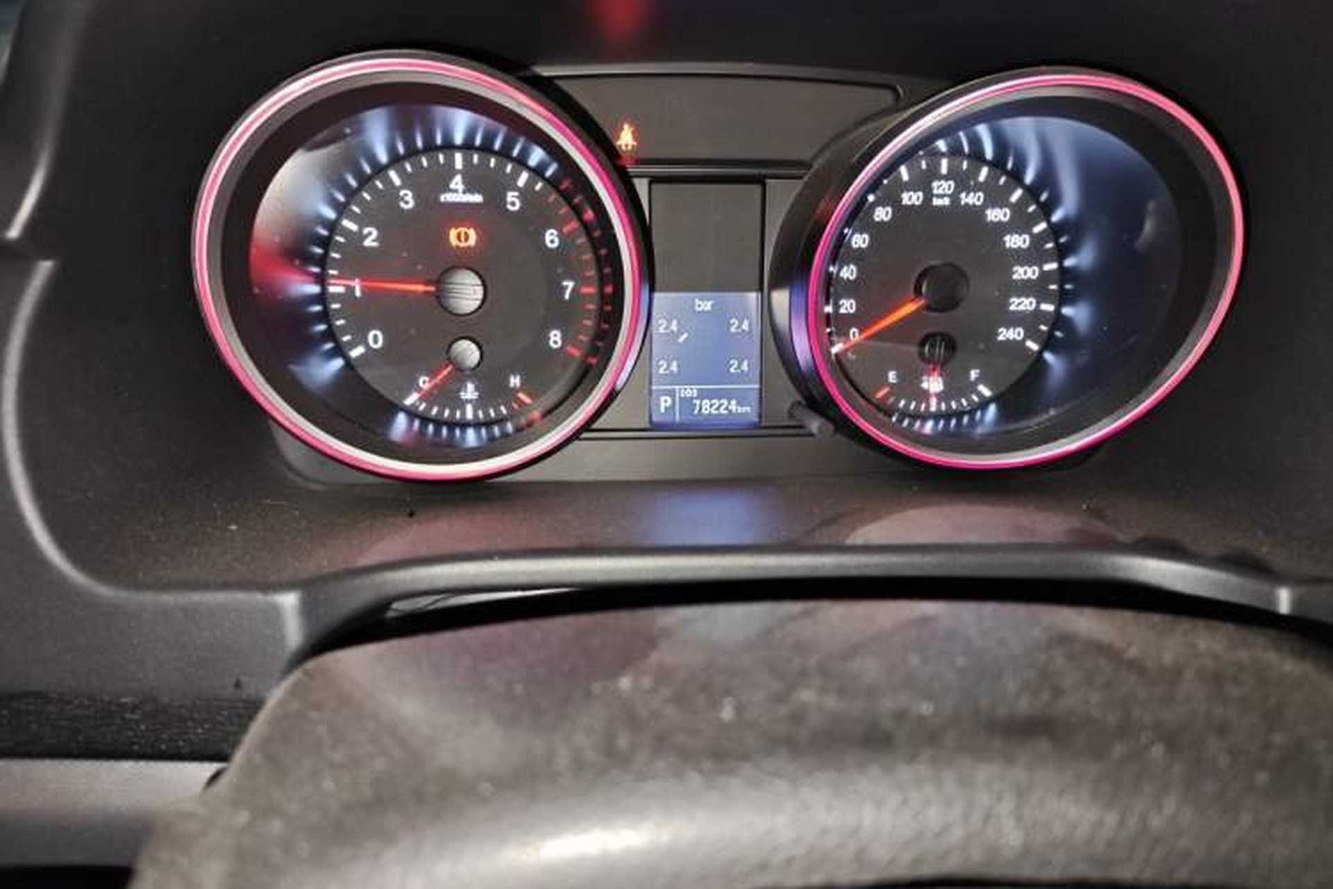 Used Haval H6 2017 Blue Label Sport Edition 1.5T Automatic Two-Wheel Drive Luxury Model Odometer Close Up