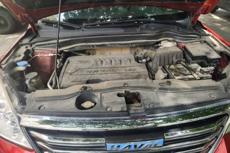 Used Haval H6 2017 Classic Edition 1.5T Automatic Two-Wheel Drive Urban Model Engine Bay