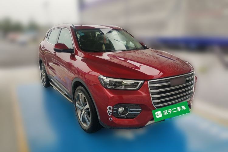 Used Haval H6 2017 Red Label 2.0T Automatic Two-Wheel Drive ZhiShang Model Front Right 45 Deg
