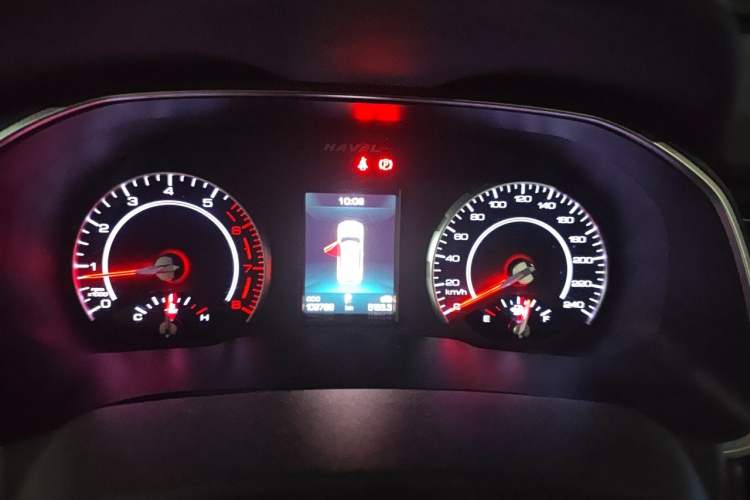 Used Haval H6 2017 Red Label 2.0T Automatic Two-Wheel Drive ZhiShang Model Instrument Cluster