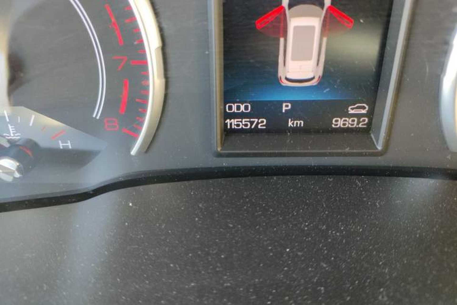 Used Haval H6 2017 Blue Label 2.0T Automatic Two-Wheel Drive Smart Edition Odometer Close Up