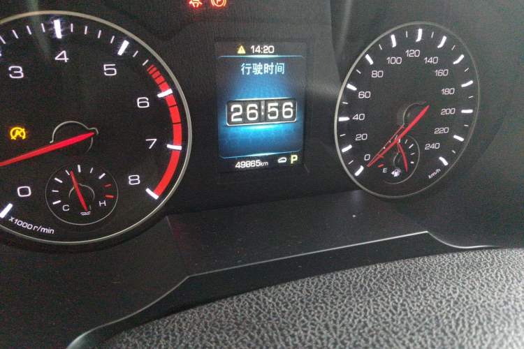 Used Haval H6 2017 Restyled Red-Label Sport Version 1.5T Automatic Two-Wheel Drive Luxury Trim Odometer Close Up