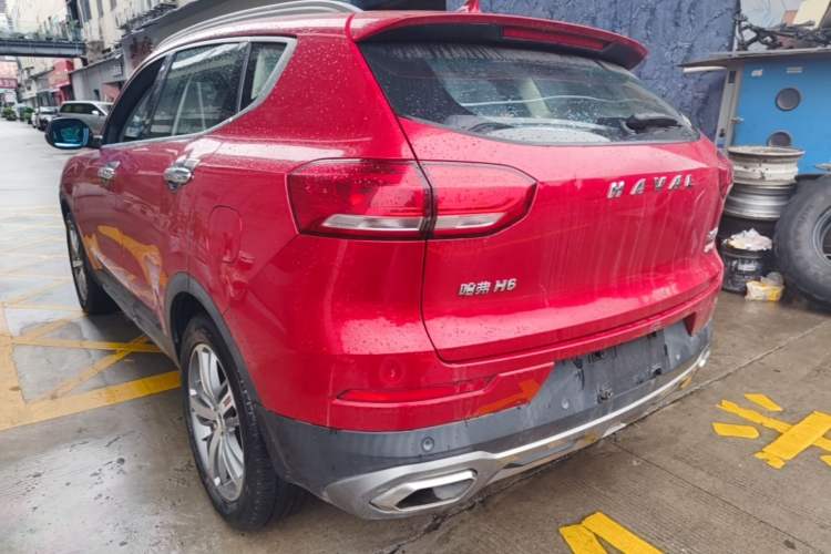 Used Haval H6 2017 Red Label 2.0T Automatic Two-Wheel Drive ZhiShang Model Rear Left 45 Deg