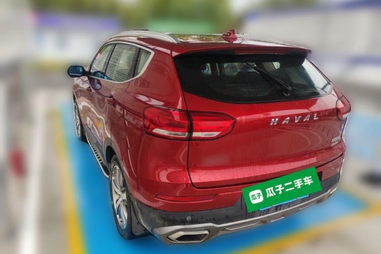 Used Haval H6 2017 Red Label 2.0T Automatic Two-Wheel Drive ZhiShang Model Rear Left 45 Deg