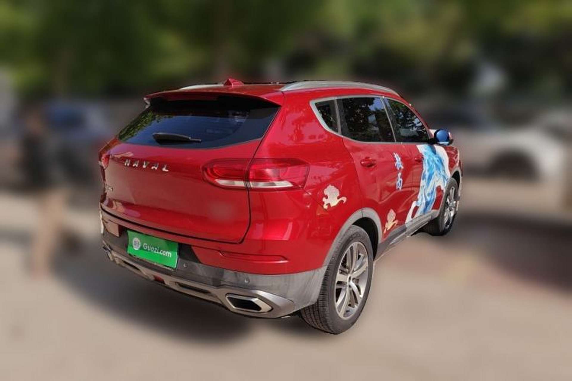 Used Haval H6 2017 Red-Label 2.0T Automatic Two-Wheel Drive Leading Edition Rear Right 45 Deg