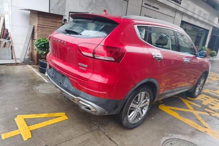 Used Haval H6 2017 Red Label 2.0T Automatic Two-Wheel Drive ZhiShang Model Rear Right 45 Deg