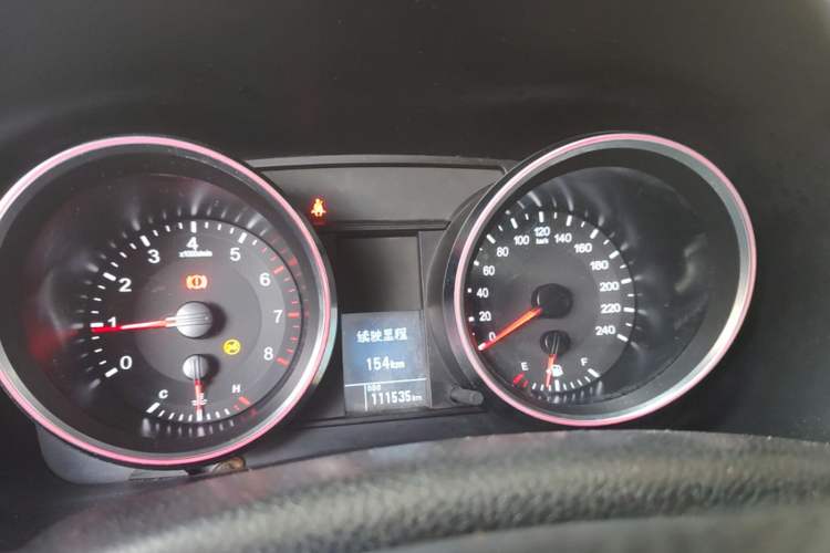 Used Haval H6 2017 Red-Label Sport Edition 1.5T Manual Two-Wheel Drive Elite Model Instrument Cluster