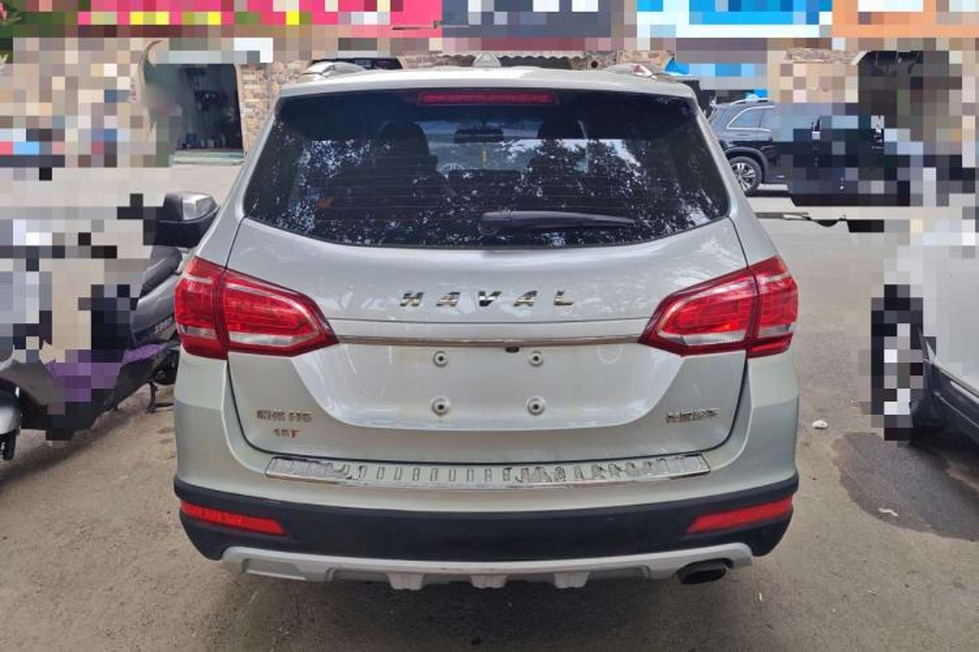 Used Haval H6 2017 Red-Label Sport Edition 1.5T Automatic Two-Wheel Drive Luxury Model Rear