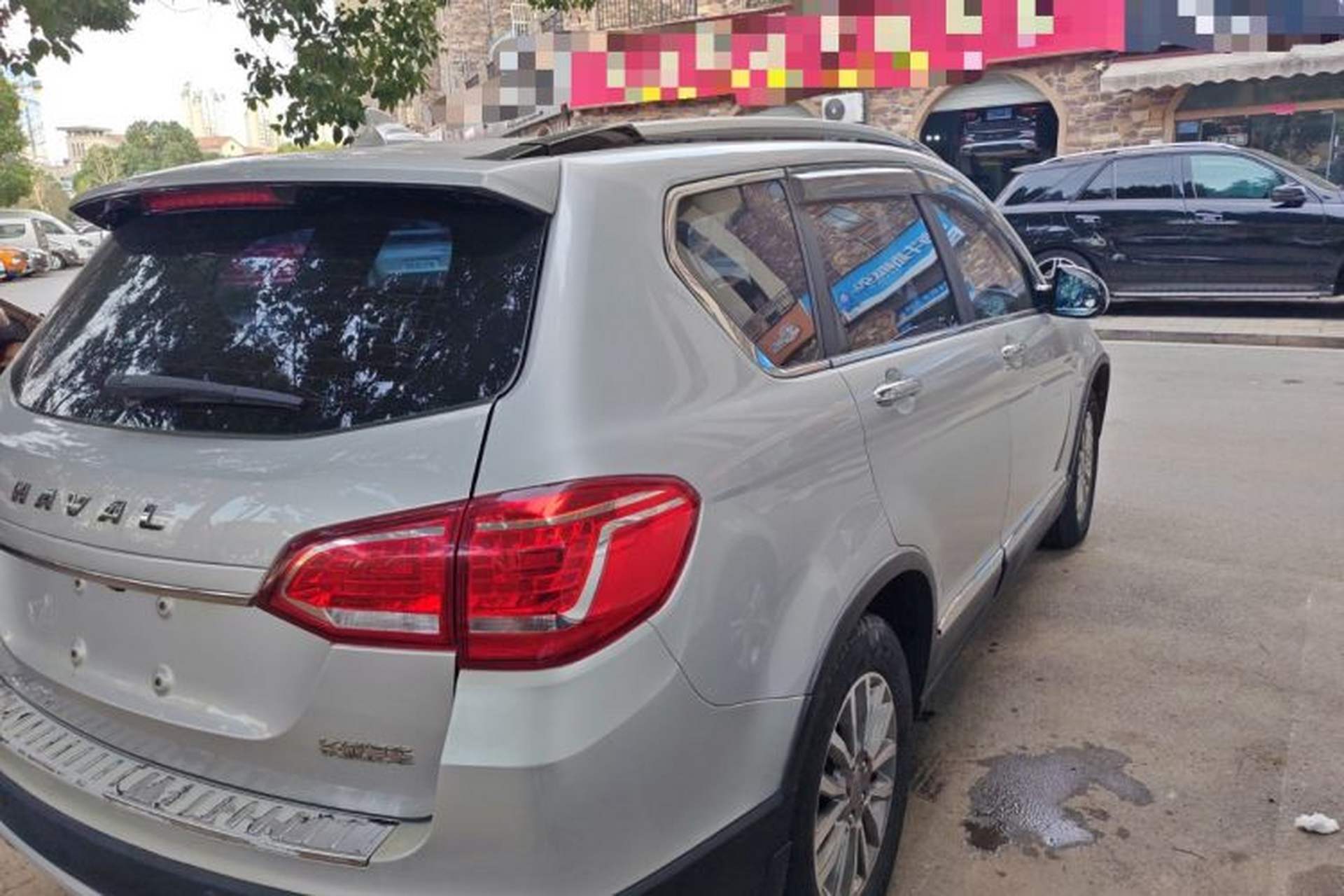 Used Haval H6 2017 Red-Label Sport Edition 1.5T Automatic Two-Wheel Drive Luxury Model Rear Right 45 Deg
