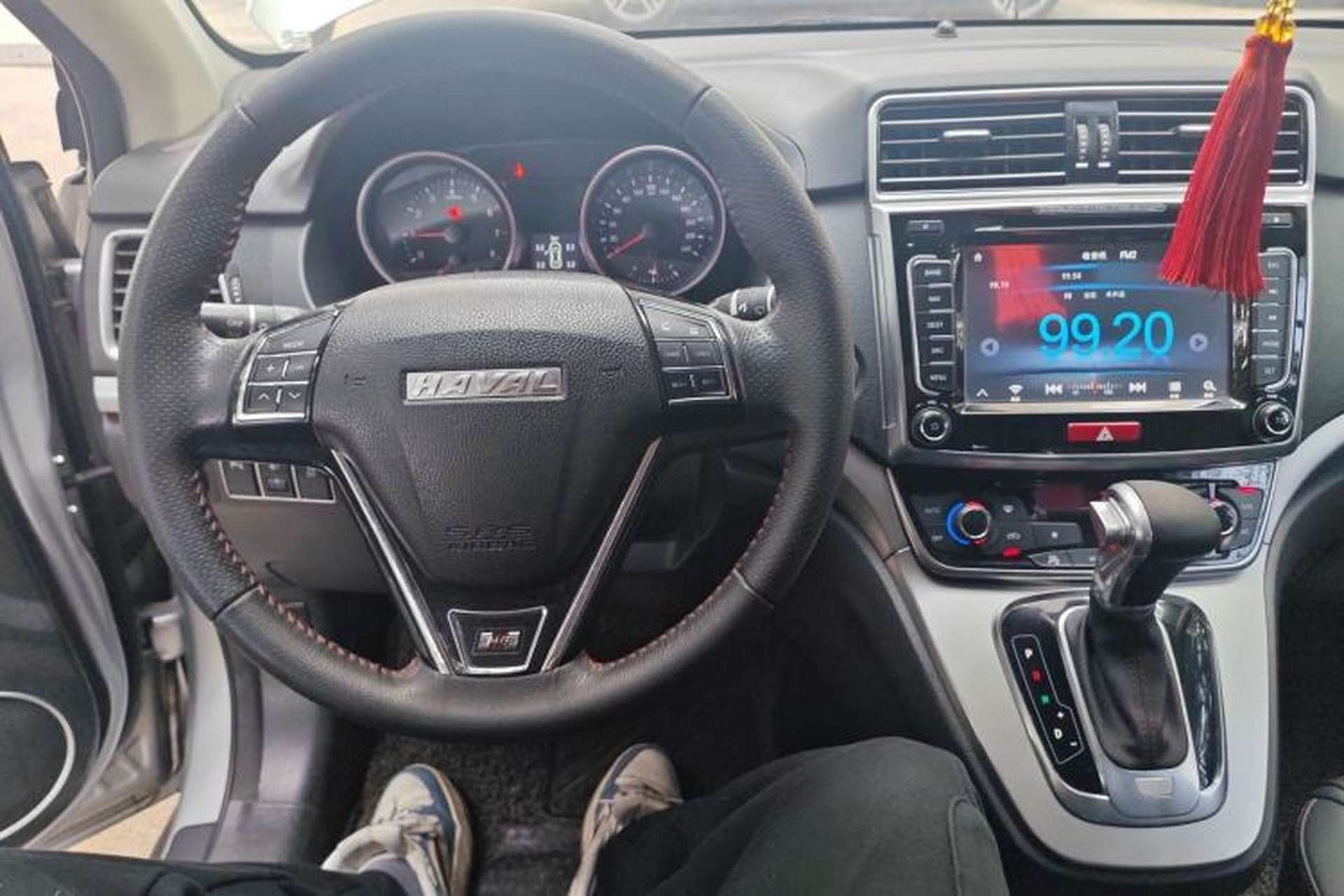 Used Haval H6 2017 Red-Label Sport Edition 1.5T Automatic Two-Wheel Drive Luxury Model Steering Wheel
