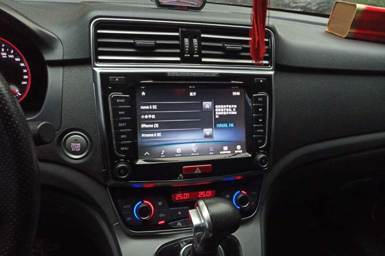 Used Haval H6 2017 Red-Label Sport Edition 1.5T Automatic Two-Wheel Drive Luxury Model Audio And AC Panel