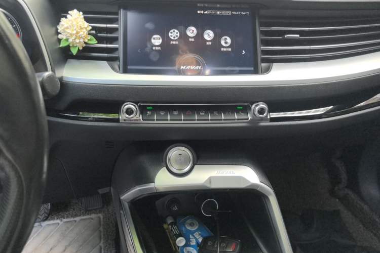 Used Haval H6 2017 Red-Label 2.0T Automatic Two-Wheel Drive Leading Edition Audio And AC Panel