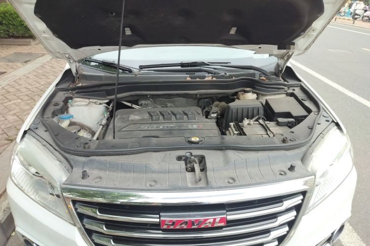 Used Haval H6 2017 Red-Label Sport Edition 1.5T Automatic Two-Wheel Drive Luxury Model Engine Bay