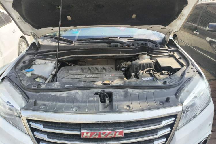 Used Haval H6 2017 Red-Label Sport Edition 1.5T Automatic Two-Wheel Drive Luxury Model Engine Bay