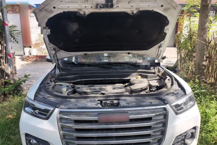 Used Haval H6 2017 Red Label 2.0T Automatic Two-Wheel Drive ZhiShang Model Engine Bay