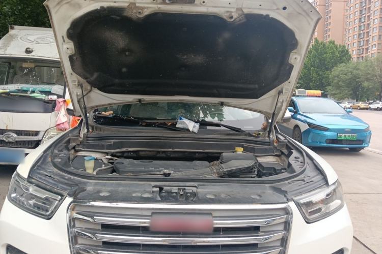 Used Haval H6 2017 Red Label 2.0T Automatic Two-Wheel Drive ZhiShang Model Engine Bay