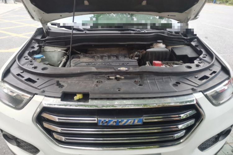 Used Haval H6 2017 Revised Blue-Label Sport Version 1.5T Automatic Two-Wheel Drive Luxury Trim Engine Bay