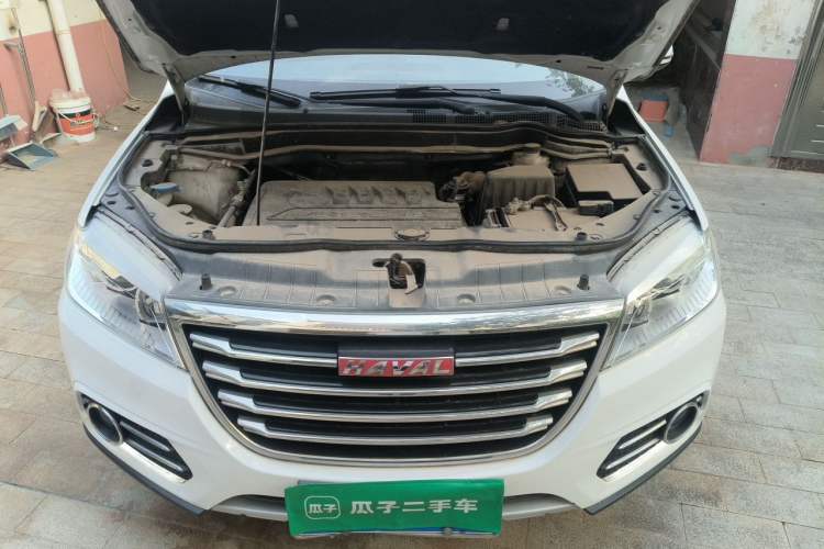 Used Haval H6 2017 Red-Label Sport Edition 1.5T Automatic Two-Wheel Drive Luxury Model Engine Bay