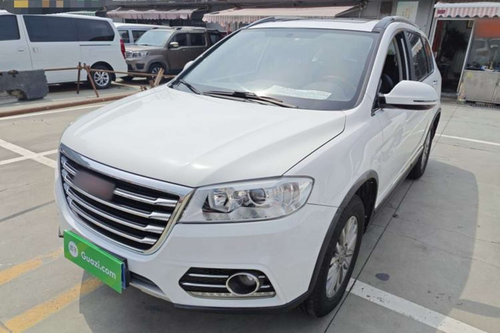 Used Haval H6 2017 Red-Label Sport Edition 1.5T Automatic Two-Wheel Drive Luxury Model Front Left 45 Deg