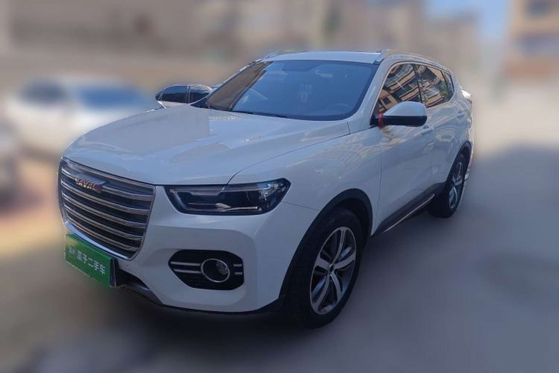 Used Haval H6 2017 Red Label 2.0T Automatic Two-Wheel Drive ZhiShang Model Front Left 45 Deg