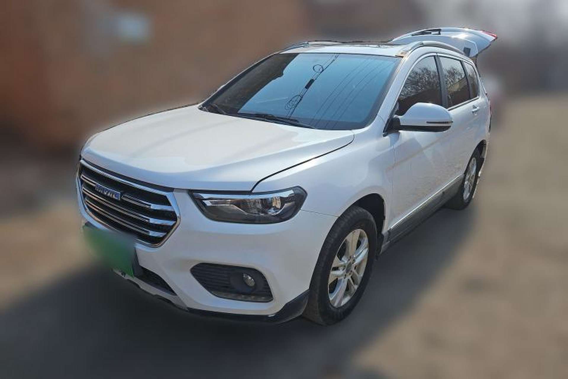 Used Haval H6 2017 Blue Label Sport Edition 1.5T Manual Two-Wheel Drive Elite Model Front Left 45 Deg