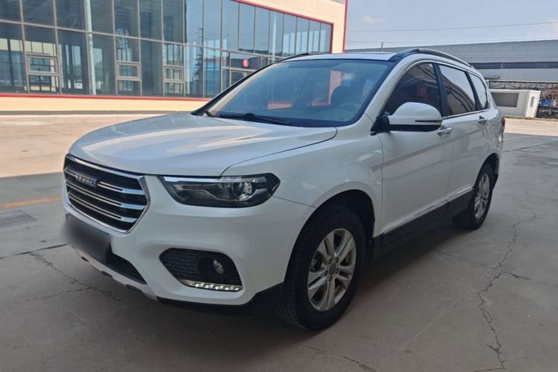Used Haval H6 2017 Blue Label Sport Edition 1.5T Manual Two-Wheel Drive Elite Model Front Left 45 Deg