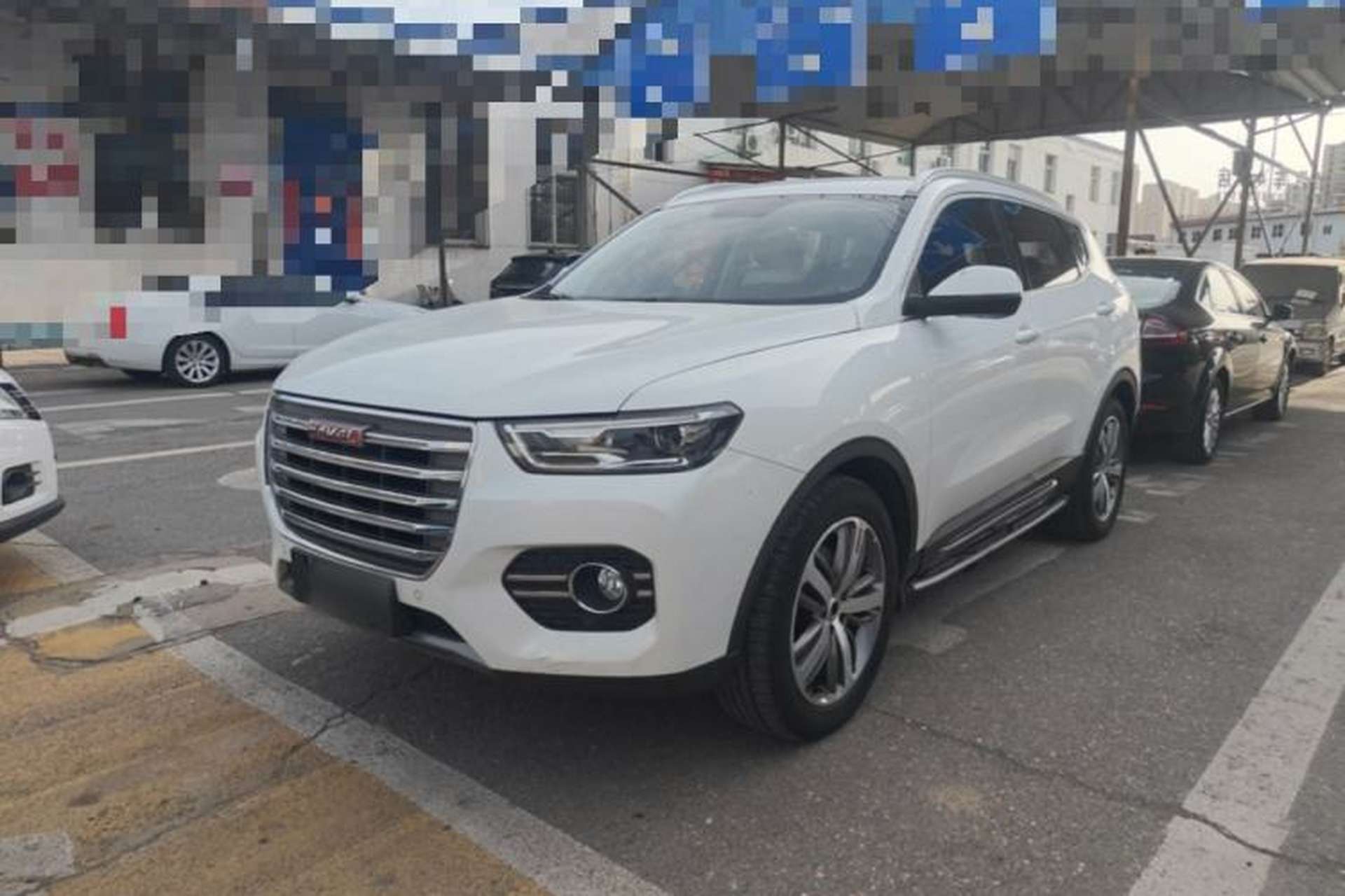 Used Haval H6 2017 Red Label 2.0T Automatic Two-Wheel Drive ZhiShang Model Front Left 45 Deg