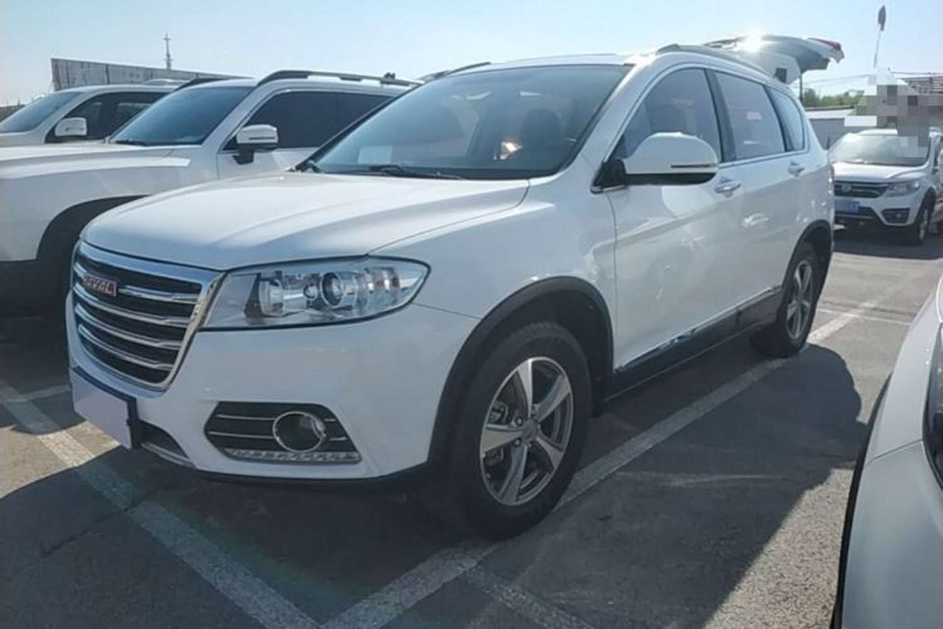 Used Haval H6 2017 Red-Label Sport Edition 1.5T Manual Two-Wheel Drive Elite Model Front Left 45 Deg
