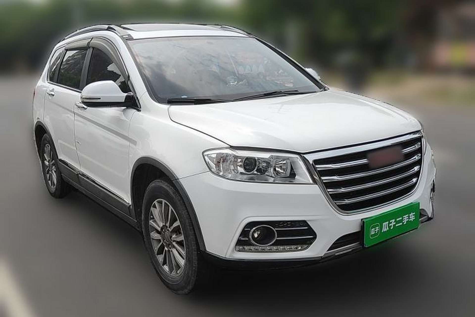 Used Haval H6 2017 Red-Label Sport Edition 1.5T Automatic Two-Wheel Drive Luxury Model Front Right 45 Deg