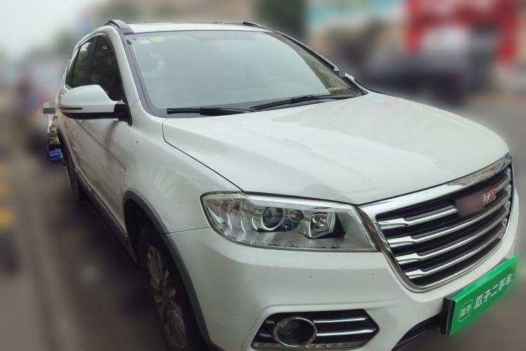 Used Haval H6 2017 Red-Label Sport Edition 1.5T Automatic Two-Wheel Drive Luxury Model Front Right 45 Deg