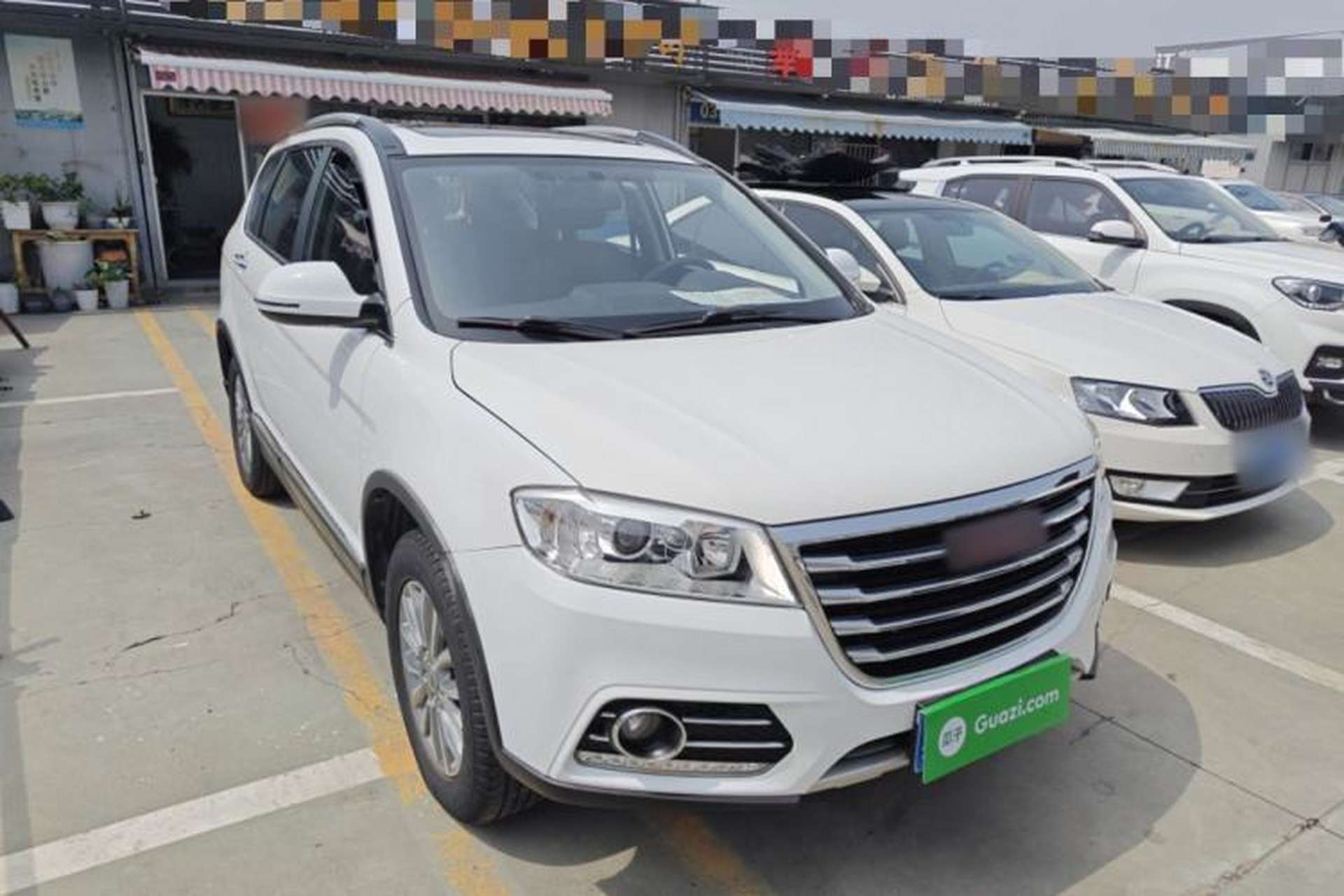 Used Haval H6 2017 Red-Label Sport Edition 1.5T Automatic Two-Wheel Drive Luxury Model Front Right 45 Deg