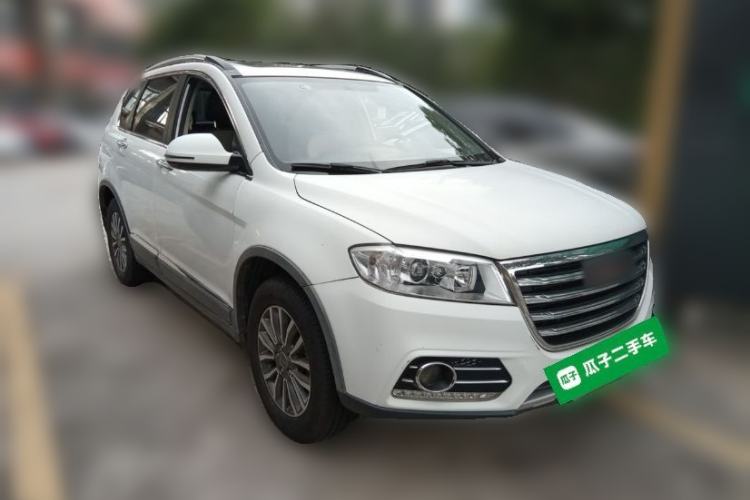 Used Haval H6 2017 Red-Label Sport Edition 1.5T Automatic Two-Wheel Drive Luxury Model Front Right 45 Deg