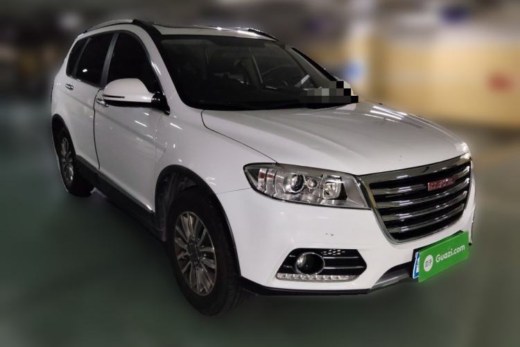 Used Haval H6 2017 Red-Label Sport Edition 1.5T Automatic Two-Wheel Drive Luxury Model Front Right 45 Deg