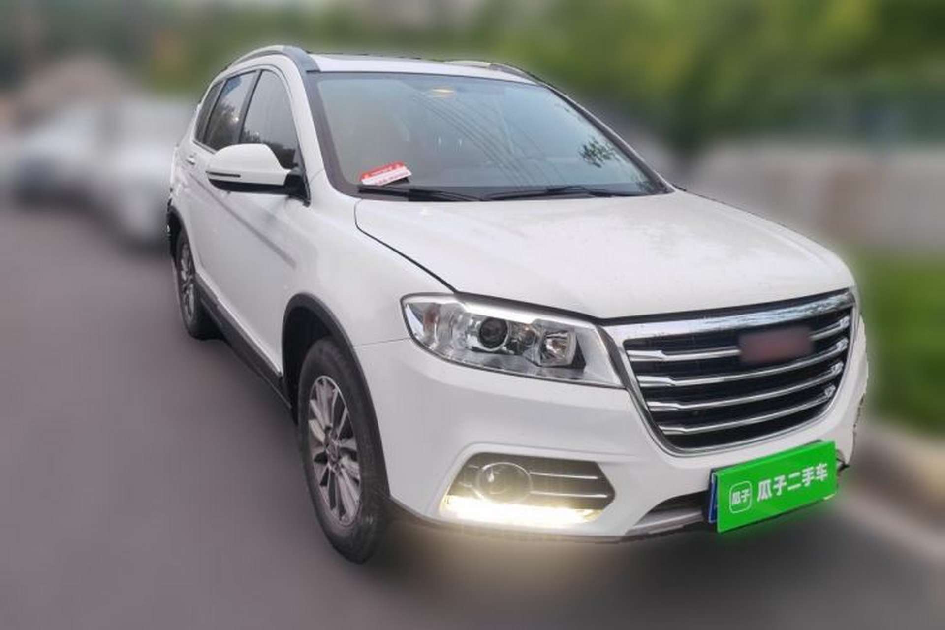 Used Haval H6 2017 Red-Label Sport Edition 1.5T Automatic Two-Wheel Drive Luxury Model Front Right 45 Deg