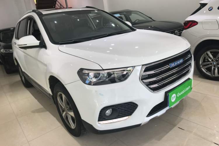 Used Haval H6 2017 Blue Label Sport Edition 1.5T Manual Two-Wheel Drive Elite Model Front Right 45 Deg
