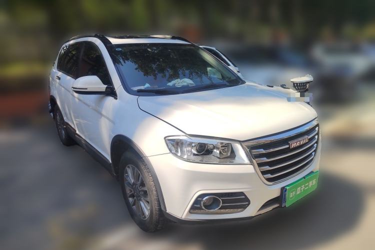 Used Haval H6 2017 Red-Label Sport Edition 1.5T Automatic Two-Wheel Drive Luxury Model Front Right 45 Deg
