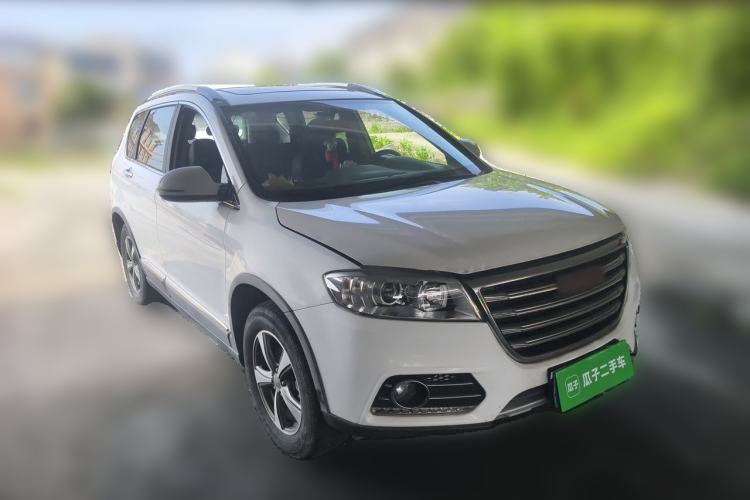 Used Haval H6 2017 Red-Label Sport Edition 1.5T Manual Two-Wheel Drive Elite Model Front Right 45 Deg